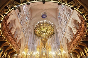 Neo Gothic Prints: Interior of the Basilica of Our Lady of Lujan, Lujan, Buenos Aires province, Argentina