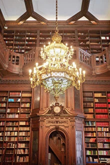Images Dated 9th December 2022: Interior of the Buenos Aires City Legislature Palace library, Monserrat, Buenos Aires, Argentina