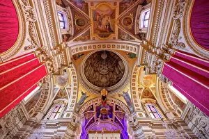 House Of Worship Prints: The Interior of The Cathedral of the Assumption of the Blessed Virgin Mary into Heaven