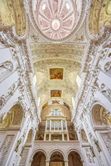 Dome Prints: Interior of the Church of St. Peter and St. Paul, Vilnius, Lithuania