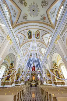 Plunge Prints: Interior of the Church of Zemaiciu Kalvarija, Zemaiciu Kalvarija, Plunge, Lithuania