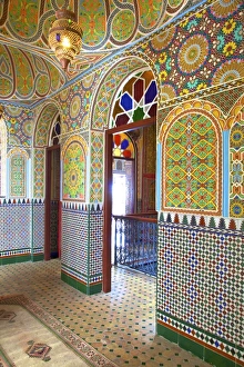 Interior Details of Continental Hotel, Tangier, Morocco, North Africa