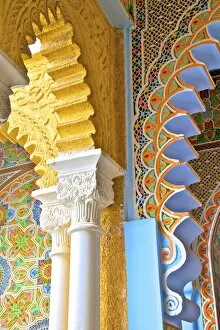 Morocco Collection: Interior Details of Continental Hotel, Tangier, Morocco, North Africa