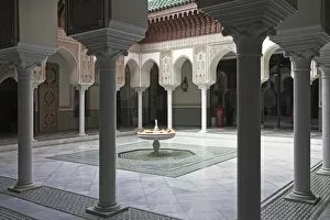 Images Dated 8th June 2006: Interior of the famous Mamounia hotel in Marrakech