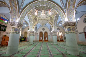 Baku Prints: Interior of Juma Mosque, Baku, Azerbaijan