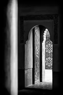 Mausoleum Prints: Interior of the Mausoleum of Moulay Ismail, Meknes, Morocco