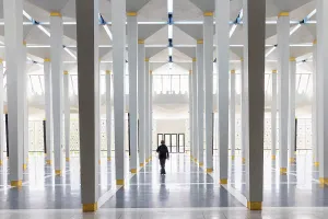 1 Person Prints: Interior of National Mosque of Malaysia, Kuala Lumpur, Selangor, Malaysia
