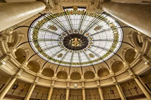 Images Dated 23rd June 2022: Interior of Palacio de las Comunicaciones (former Edificio de Correos or Post Office Building)