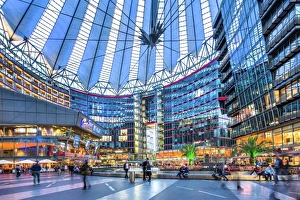 Images Dated 8th September 2015: Interior, Potsdamer Platz, Berlin, Germany