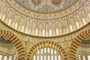 Ceiling Gallery: Interior of Selimiye Mosque, Edirne, Edirne Province, Turkey