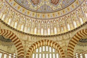Images Dated 28th April 2015: Interior of Selimiye Mosque, Edirne, Edirne Province, Turkey