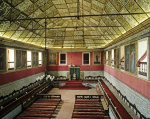 University Prints: Interior of the Universitys Sala dos Capelos