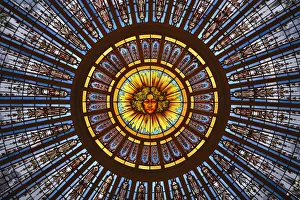 Argentina Gallery: Interior vitreaux dome inside 'Palacio Paz'