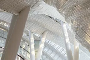Images Dated 9th April 2019: Interior of West Kowloon High Speed Rail Station, West Kowloon, Hong Kong