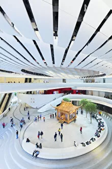 Images Dated 31st March 2019: Interior of Xiqu Centre, West Kowloon, Hong Kong, China