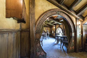 Interiors of The Green Dragon Inn. Hobbiton Movie Set, Matamata, Waikato region, North Interiors of The Green Dragon Inn. Hobbiton Movie Set, Matamata, Waikato region, North