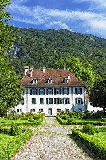 Grounds Prints: Interlaken Castle, Interlaken, Switzerland