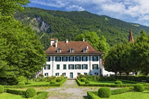 Grounds Prints: Interlaken Castle, Interlaken, Switzerland
