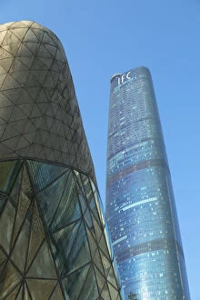 International Finance Centre and Guangzhou Opera House, Tianhe, Guangzhou, Guangdong