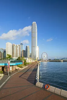 Images Dated 8th June 2018: International Finance Centre (IFC) and skyline, Central, Hong Kong Island, Hong Kong
