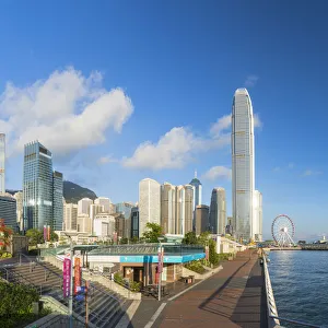 Images Dated 8th June 2018: International Finance Centre (IFC) and skyline, Central, Hong Kong Island, Hong Kong