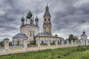 Images Dated 18th May 2020: Intersession church, 1788, Shunga, Kostroma region, Russia