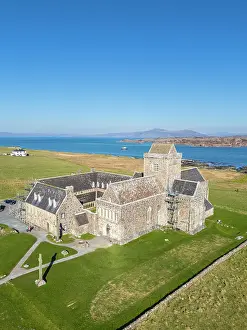 Ancient History Prints: Iona Abbey, Isle of Iona, Scotland, UK
