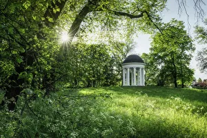 Images Dated 27th January 2023: Ionische Tempel in the Georgen garden - English style landscape park