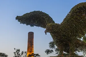 Iraq, Kurdistan, Erbil, Minare Park, Choli Minaret also known as Mudhafaria Minaret