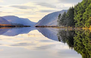 Codonegal Prints: Ireland, Co. Donegal, Glenveagh National Park, Reflection in Lough Veagh