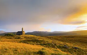 Codonegal Prints: Ireland, Co. Donegal, Sacred heart church at Dunlewey