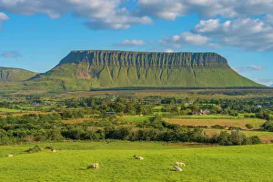 Ireland, Co. Sligo, Benbulben mountain