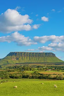 Ireland, Co. Sligo, Benbulben mountain