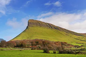 Ireland, Co. Sligo, Benbulben mountain