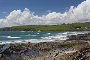 County Cork Prints: Ireland, County Cork, Lispatrick, Courtmacsherry Bay