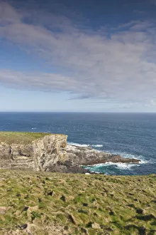 County Cork Prints: Ireland, County Cork, Mizzen Head Peninsula, Mizen Head landscape