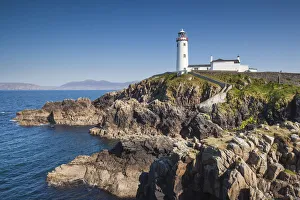 Ireland, County Donegal, Fanad Peninsula, Fanad Head Lighthouse