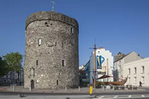 Images Dated 5th October 2016: Ireland, County Waterford, Waterford City, Reginalds Tower, oldest complete building