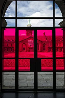 Ireland, Dublin, Royal Hospital Kilmainham, Irish Museum of Modern Art, exterior