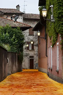 Iseo Prints: Iseo Lake, Lombardy, Italy. The Floating Piers