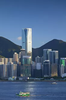 Images Dated 30th September 2014: One Island East skyscraper and apartment blocks, Tai Koo, Hong Kong Island, Kowloon