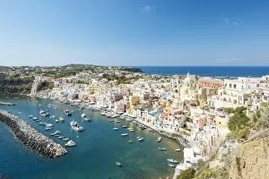 Images Dated 14th April 2017: Island of Procida, Bay of Naples, Campania, Italy, Europe