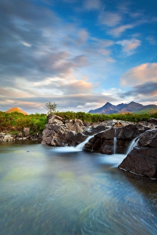 Isle of Skye, Scotland. Sunset taken in Sligachan, at the bottom of the Black Cuillins Isle of Skye, Scotland. Sunset taken in Sligachan, at the bottom of the Black Cuillins