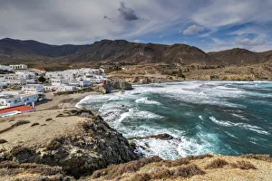 Desertscape Prints: Isleta del Moro, Cabo de Gata, Almeria, Andalusia, Spain