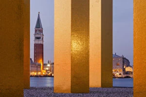 Isola di San Giorgio Maggiore; The Sky Over Nine Columns by Heinz Mack, Venice, Venetia