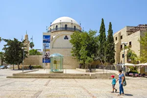 Israel, Jerusalem District, Jerusalem. Hurva Synagogue in the Jewish Quarter of