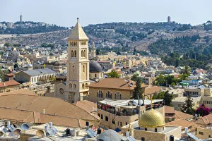 Israel, Jerusalem District, Jerusalem. The bellower of the Lutheran Church of