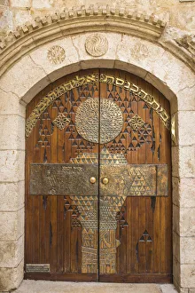 Israel, Jerusalem, Jewish Quarter, Synagogue door