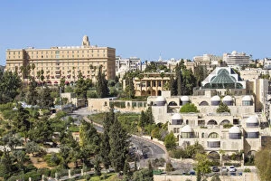 Israel, Jerusalem, Mamilla, Luxury Apartments and the King David Hotel