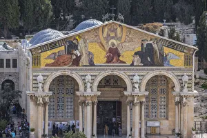 Israel, Jerusalem, Mount of Olives, Church of All Nations, also known as the Church